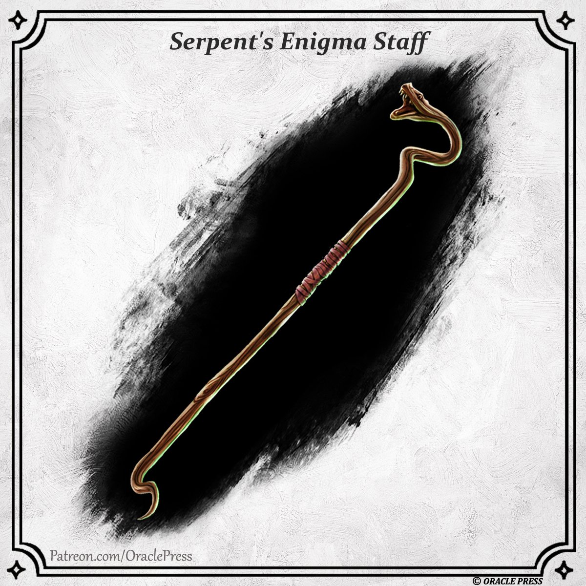 PressOracle's tweet photo. ✨ New Item!

Serpent's Enigma Staff

Weapon (Staff), very rare (requires attunement by a spellcaster) This serpentine wonder, known as the Serpent's Enigma Staff, carries with i...

https://t.co/l3K9QhVRFz

#dnd5e #dungeonsanddragons https://t.co/mv9O3MjLfa