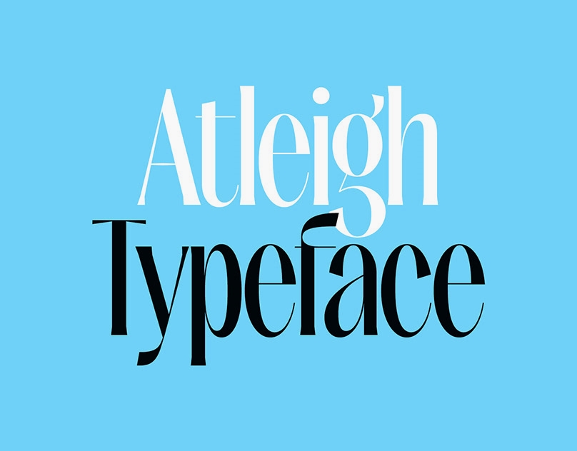 DesignWhirlwind's tweet image. Atleigh Typeface / 12 Styles / Variable
#fontgenerator
