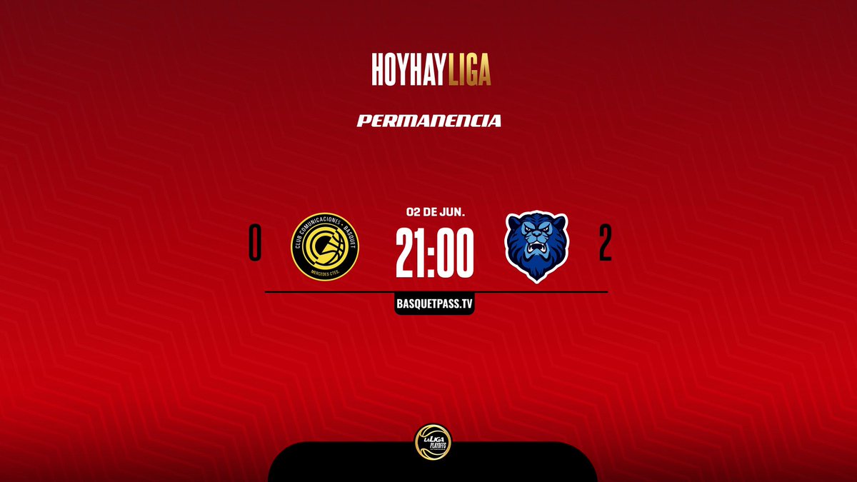 Hoy tenemos playoffs de <a href="/LigaNacional/">La Liga</a> en vivo por <a href="/basquetpass_arg/">Basquet Pass Argentina</a> junto a <a href="/MaxiStanic/">Maxi Stanic</a>. Estamos desde las 20:50 horas con Comunicaciones (0) Argentino (2). Serie por la permanencia al mejor de 5 que tiene al Turco a un juego de seguir en la #LigaNacional 🏀🇦🇷