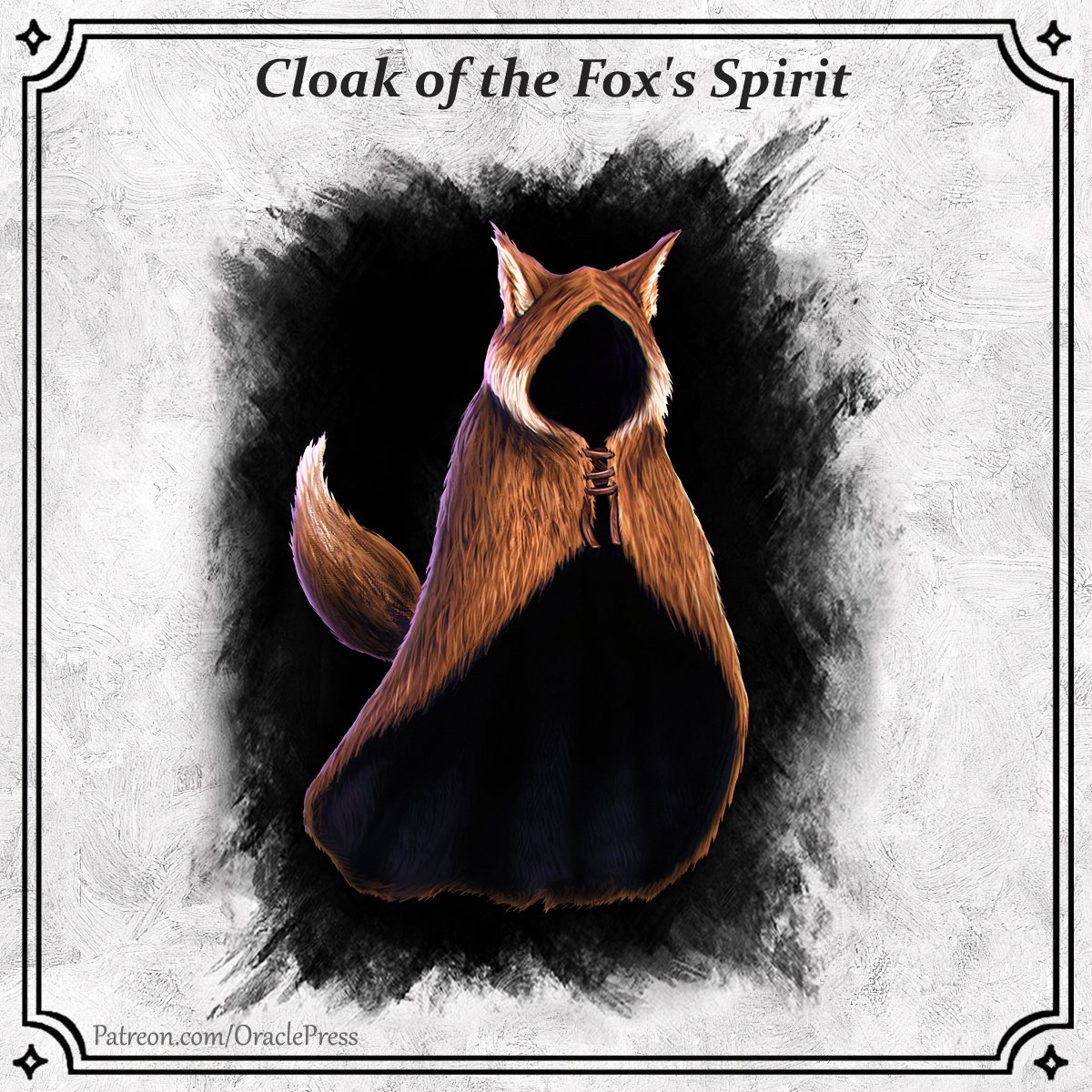 PressOracle's tweet photo. ✨ New Item!    
Cloak of the Fox's Spirit  

Wondrous Item (very rare, requires attunement) Crafted by a reclusive master illusionist, this cloak is a testament to the fox's cunning and...

https://t.co/3thtNVYPrk

#dnd5e #dungeonsanddragons https://t.co/QvRS1XRWyf
