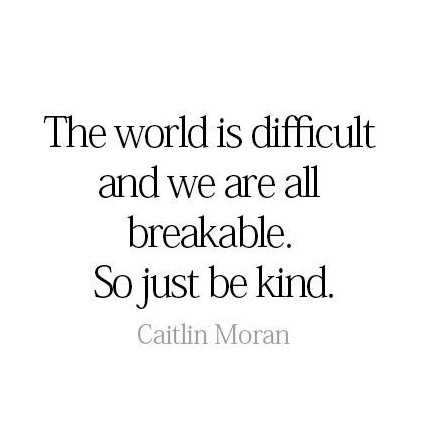 Robinson_Linds's tweet photo. This week we'll most probably all meet people who will be trying their best to hold it together or not fall apart, no matter how well they hide it. 

Let's be kind. https://t.co/0ikTH5vJzk