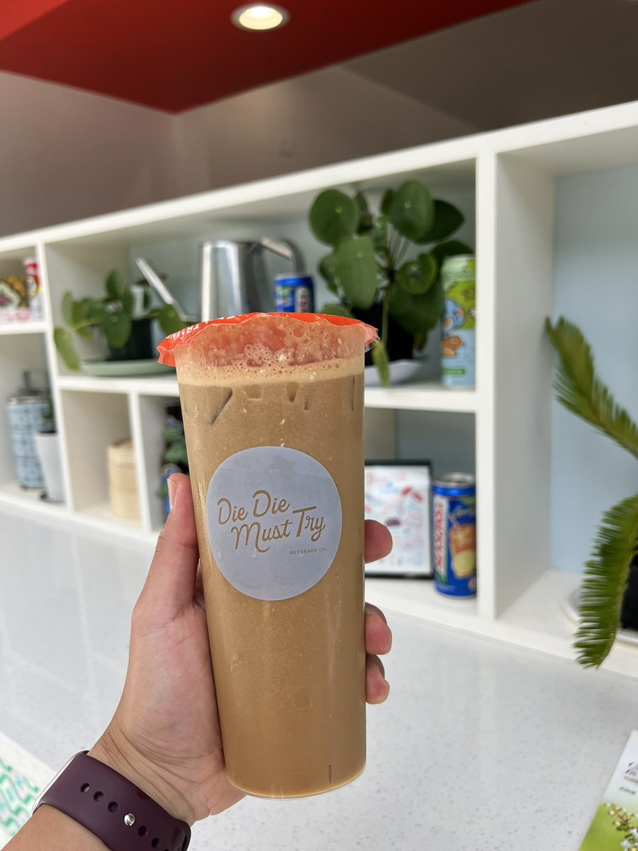 KoekLaura's tweet photo. Not me planning running routes around this singaporean bbt place that just opened in Denver😭 nothing like iced kopi on a day like today😭 cutest little shop with the best name! https://t.co/pIUTv9U8MI