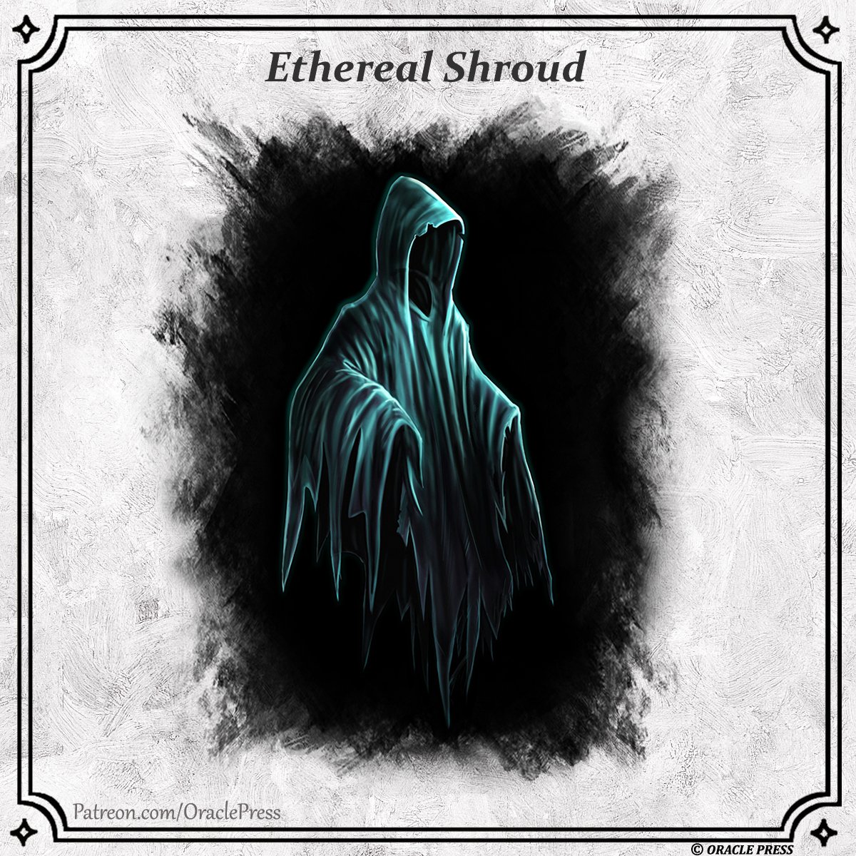PressOracle's tweet photo. ✨ New Item! 

Ethereal Shroud

Wondrous Item, very rare (requires attunement by a spellcaster) Adorned with semi-translucent fabric and emitting a soft green luminescence,...

https://t.co/2S53mlAXjI

#dnd5e #dungeonsanddragons https://t.co/j8JnZS5KDg