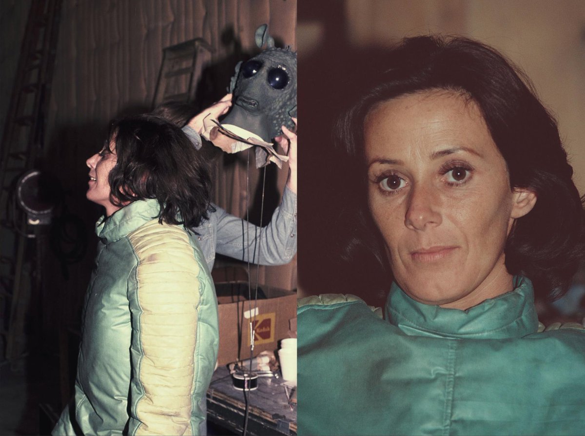 sw_holocron's tweet photo. Maria De Aragon, the actress who played Greedo in A New Hope, has sadly passed away at the age of 81. May the Force be with you, always 💚 https://t.co/PLIDRawwID