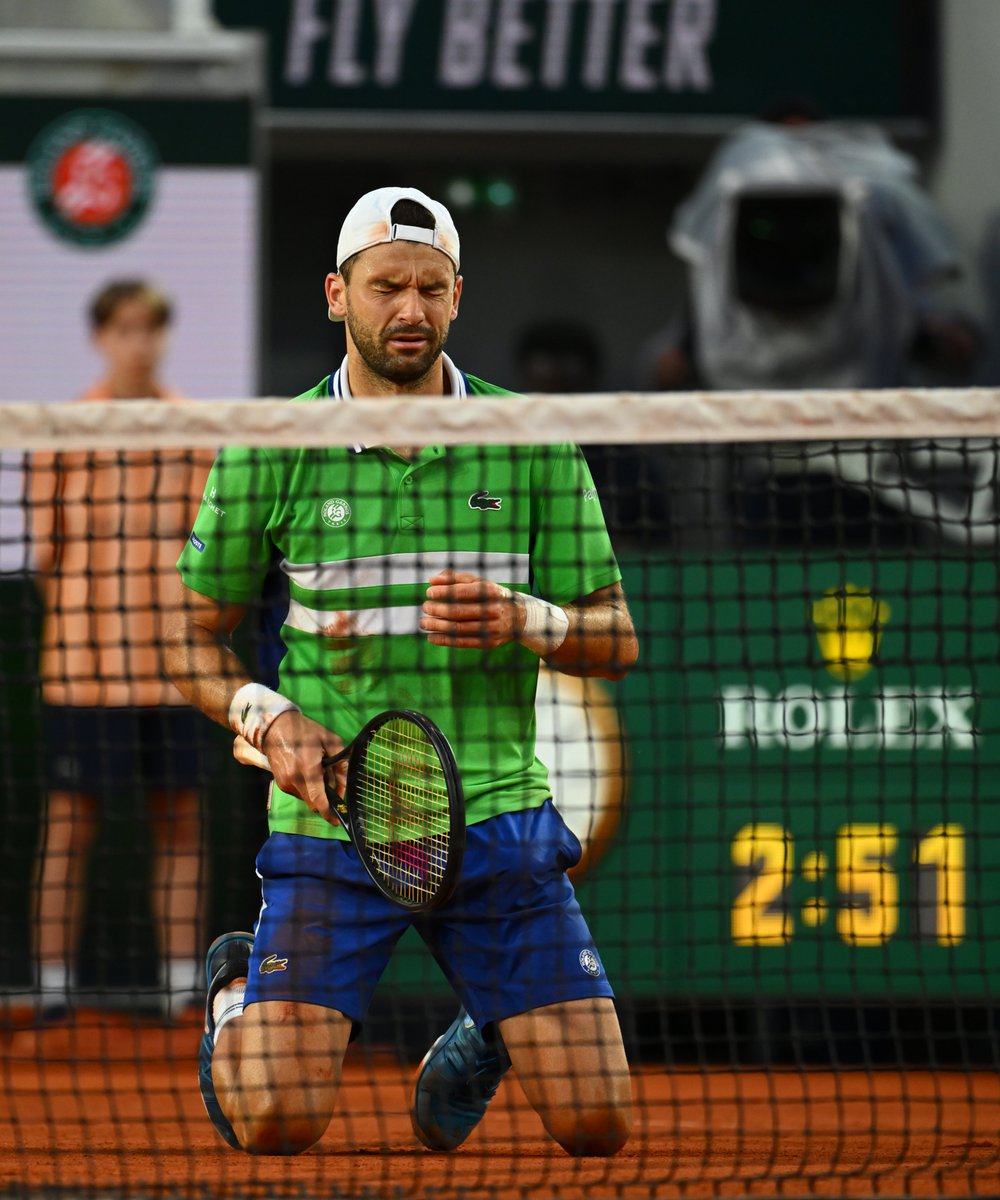 rolandgarros's tweet photo. What it means 🥹

#RolandGarros @GrigorDimitrov https://t.co/KpB0sjqWx6