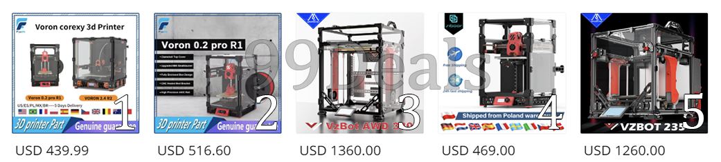 99Deals1's tweet image. ✔3D printer various budgets 🖨
👇👇👇
1 s.click.aliexpress.com/e/_DERbIOj
2 s.click.aliexpress.com/e/_DB2t9DX
3 s.click.aliexpress.com/e/_DBZEcx9
4 s.click.aliexpress.com/e/_DmdED8L
5 s.click.aliexpress.com/e/_Dln0o1v

#Aliexpress #3dprinter #Autoleveling #FDM #touchscreen #fypシ #explore #Deals