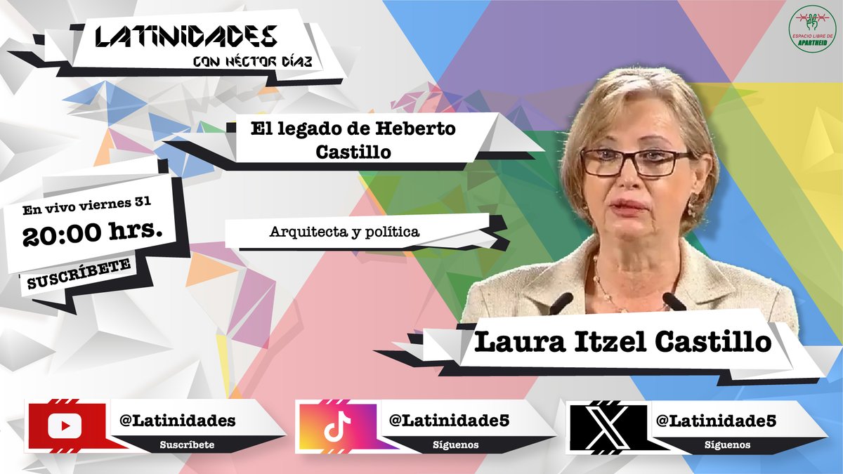 El legado de Heberto Castillo con <a href="/LauraI_Castillo/">Laura Itzel Castillo Juárez</a>  y <a href="/HEMAJU/">HECTOR DIAZ</a>
youtu.be/1e-6DcFp_9E