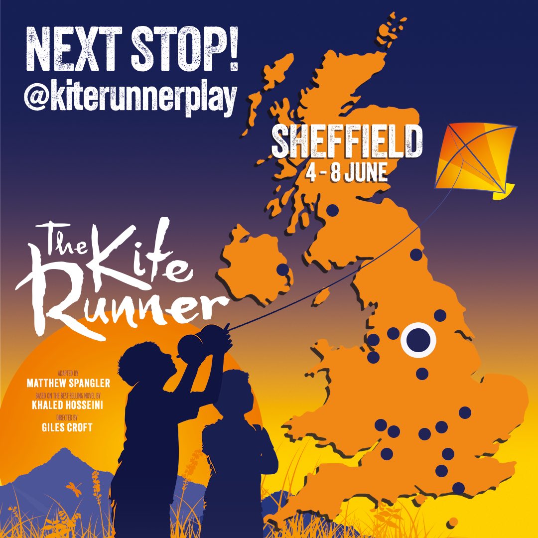 Next stop: Sheffield! ❤️🪁 Will you be there with us? 
@sheffieldtheatres 
<a href="/UKP_Ltd/">UK Productions Ltd</a>