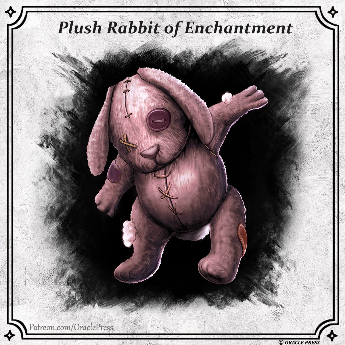 PressOracle's tweet photo. ✨ New Item Exclusive! ✨

🔮 Check out this Patreon Exclusive Item—available only to our supporters on Patreon. 🔮

Plush Rabbit of Enchantment
This beloved plush rabbit, stitched with care over countless times, harbors...

https://t.co/DQVaXGIQ7S

#dnd5e #dungeonsanddragons https://t.co/ztF64lvEOI