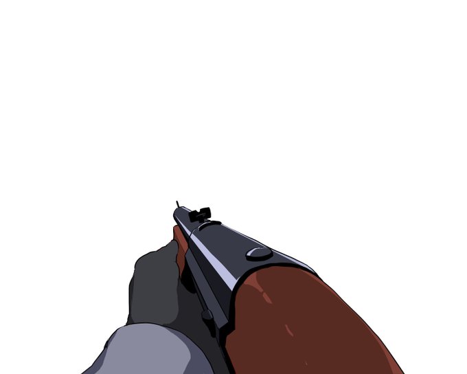 家にそれしかないという理由で同じショットガンの三回目のトレスを行う。 