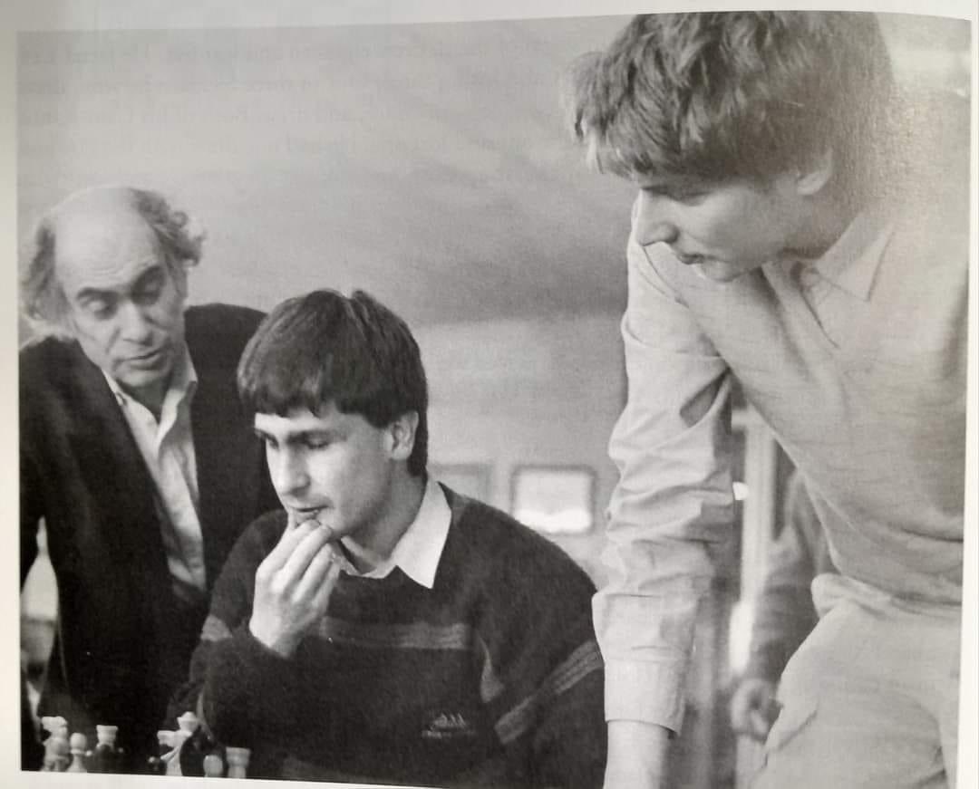 GMA Tournament in Moscow, 1991. Three of my favourite players.