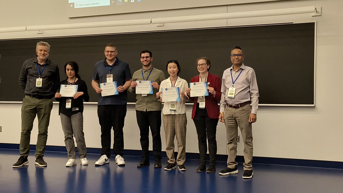 BSCtrainees's tweet photo. Congratulations to trainee award winners 🥇

#BSC2024 #BSCTraineeSymposium #TraineeAwards https://t.co/sO5xL8TFbz
