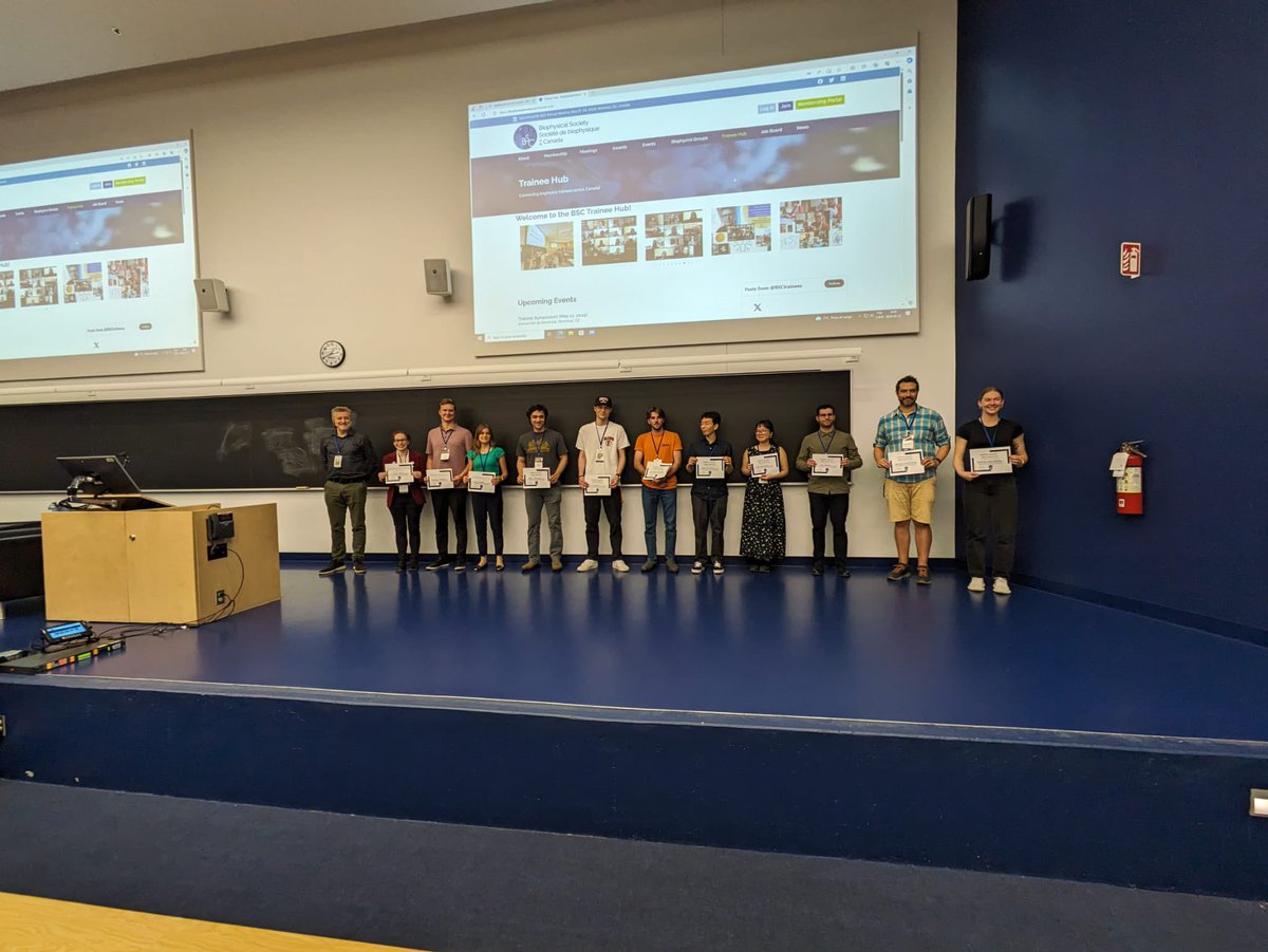 BSCtrainees's tweet photo. Congratulations to trainee award winners 🥇

#BSC2024 #BSCTraineeSymposium #TraineeAwards https://t.co/sO5xL8TFbz