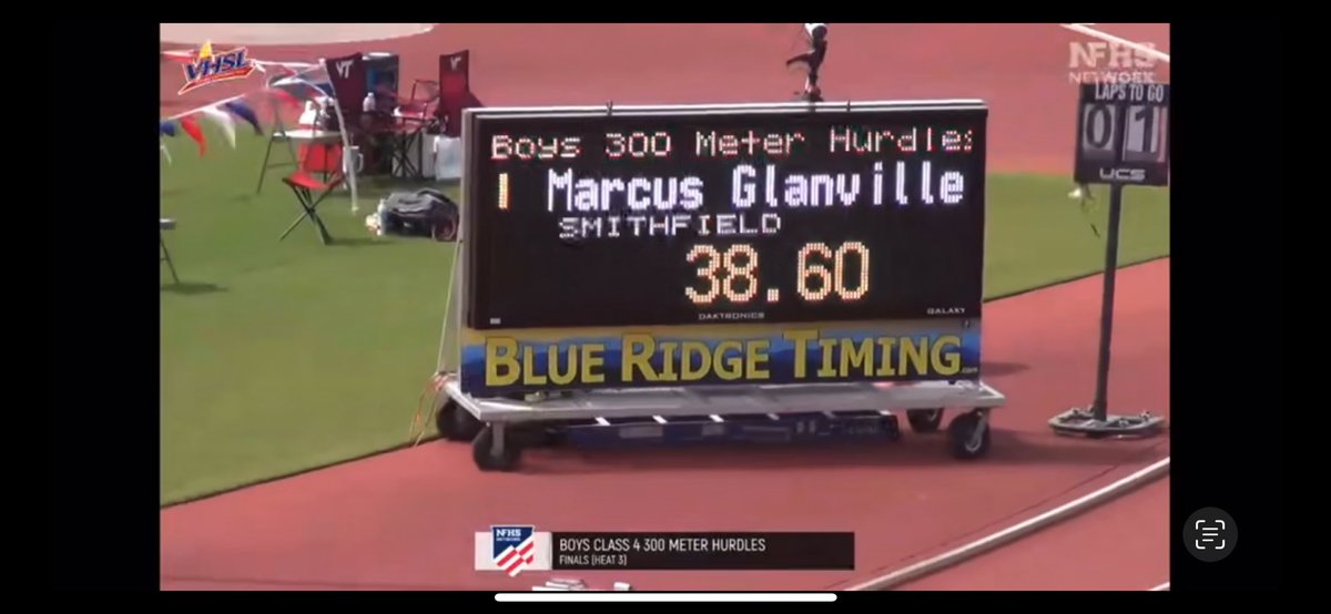 To end it off we had our first state champion

Marcus Glanville is the Class 4 State champion in the 300H with a time of 38.6s solidifying himself in the record books !
The hard work paid off he is officially crowned champion