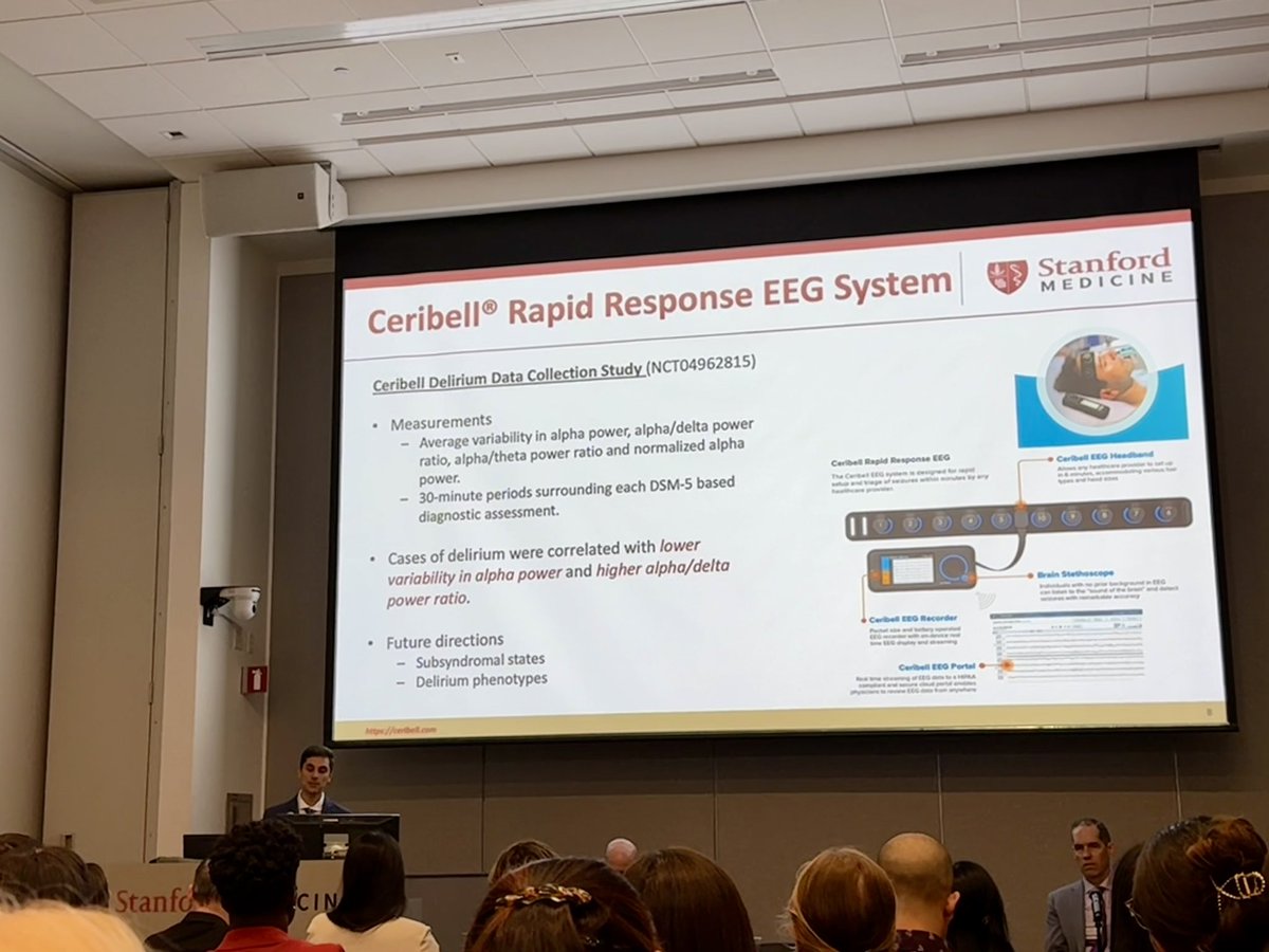 DerekPipoloMD's tweet photo. 2024 Cardiovascular Team Annual Symposium @StanfordMed 
#delirium #ICU https://t.co/EXotERaCjU