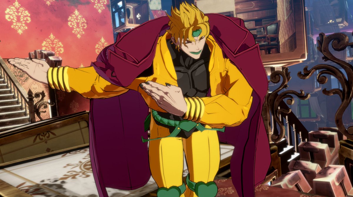 manmadee0's tweet image. Dio the invader replaces slayer as local dandy vampire
#ggst #JoJosBizzareAdventure #jjba