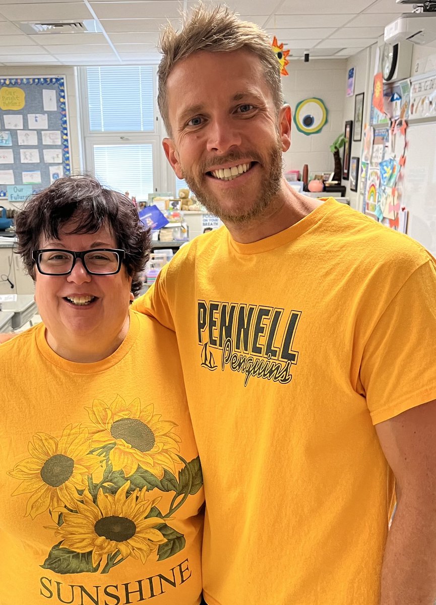 I always say it about ⁦<a href="/LuttsRead/">Nikole Lutteroty</a>⁩ ⁦<a href="/PDSD_Pennell/">Pennell Penguins</a>⁩ Mr. L is the man, the myth, the legend! Thanks for 🇺🇸Field Day 2024.