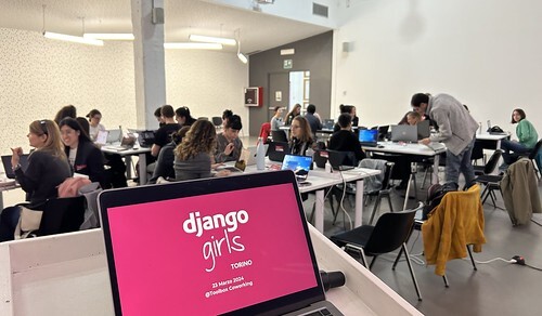 djangogirls's tweet image. New Flickr Album! Django Girls Torino #2 - 23 Marzo 2024 - Check out all the photos about Django Girls workshop that took place in Turin on March 23th 2024 ift.tt/njGIqe3