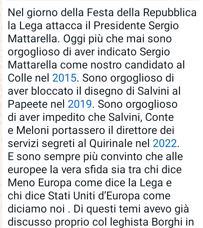 Tiziana99296006's tweet photo. Perché non si #dimette Salvini ? Che non lo vogliono più neanche i suoi ?

#MatteoRenzi https://t.co/MkOqv6nAGP