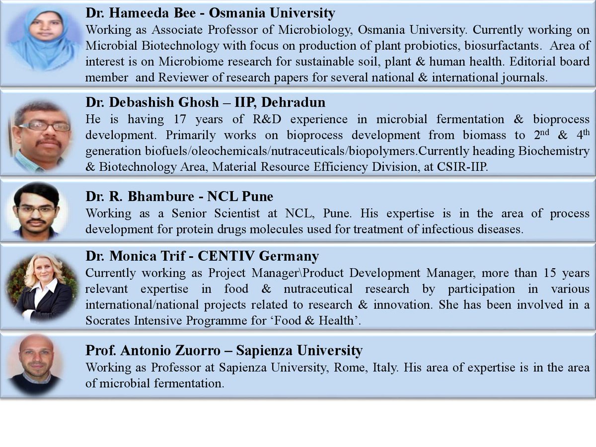 sourish007's tweet photo. CSIR-CSMCRI is conducting 3 days Skill Development Programme on Fermentation Technology during 13th June 2024 to 15th June 2024 jointly by CSIR-CSMCRI, UCS, Osmania University and Abode Biotec India Pvt. Ltd. 
Date: 13th to15th June, 2024
Venue: Osmania University, Hyderabad. https://t.co/VrisfdeOCa