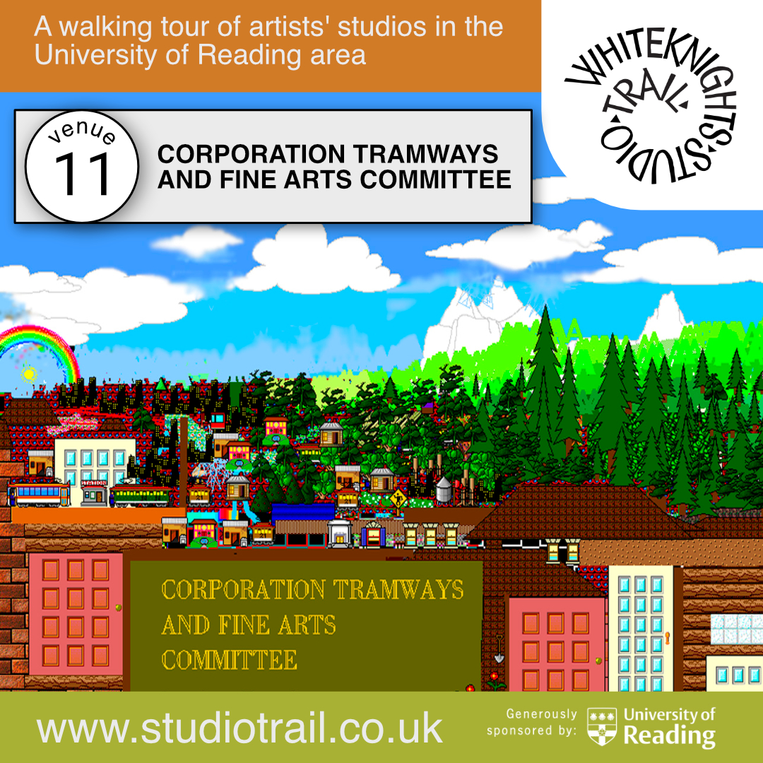 CORPORATION TRAMWAYS AND FINE ARTS COMMITTEE: SOUND AND VIDEO
studiotrail.co.uk
Mark the 8th and 9th on your calendars. We look forward to seeing you.
 #wst2024 #whiteknightsstudiotrail #wstreadinguk #rdguk