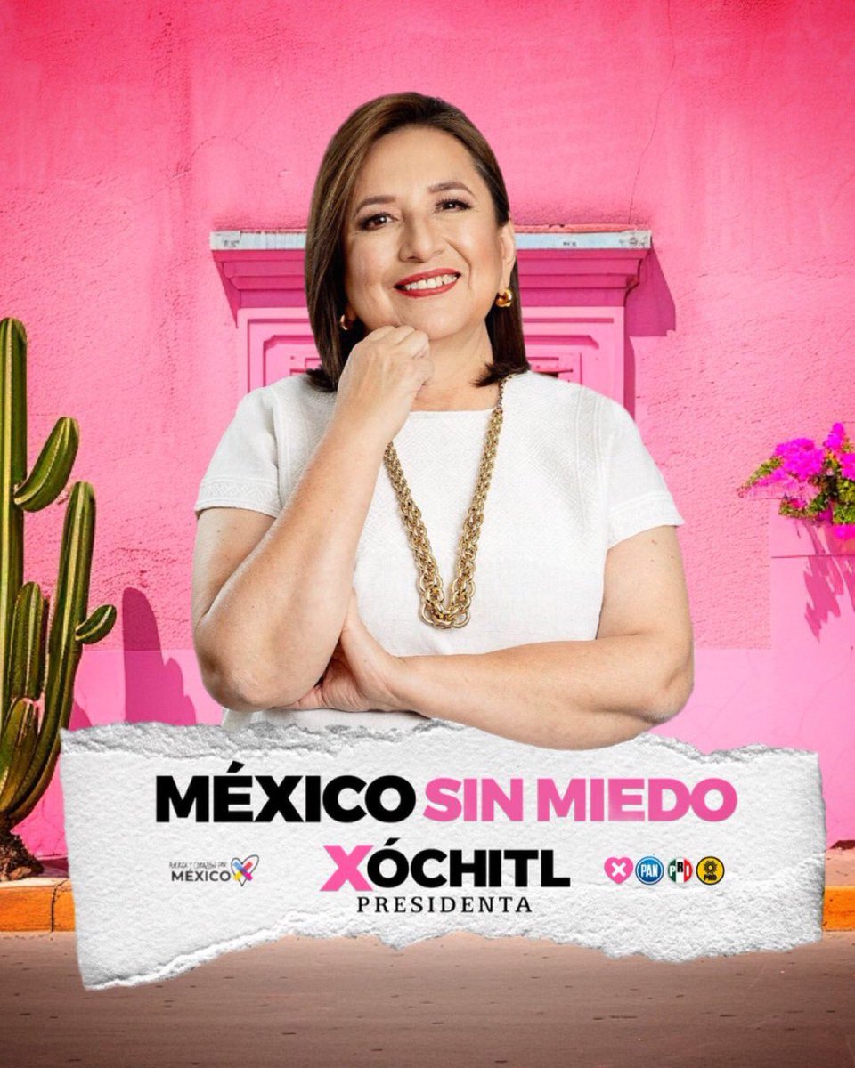 KalEl7612's tweet photo. @XochitlGalvez Yo ya di mi voto por la #VidaVerdadLibertad y por un futuro mejor para Mexico estimada @XochitlGalvez tienes el cariño y el voto de millones de ciudadanos! #FueraMorena #ClaudiaCandidataDeLasMentiras https://t.co/dCAFAqzwSX