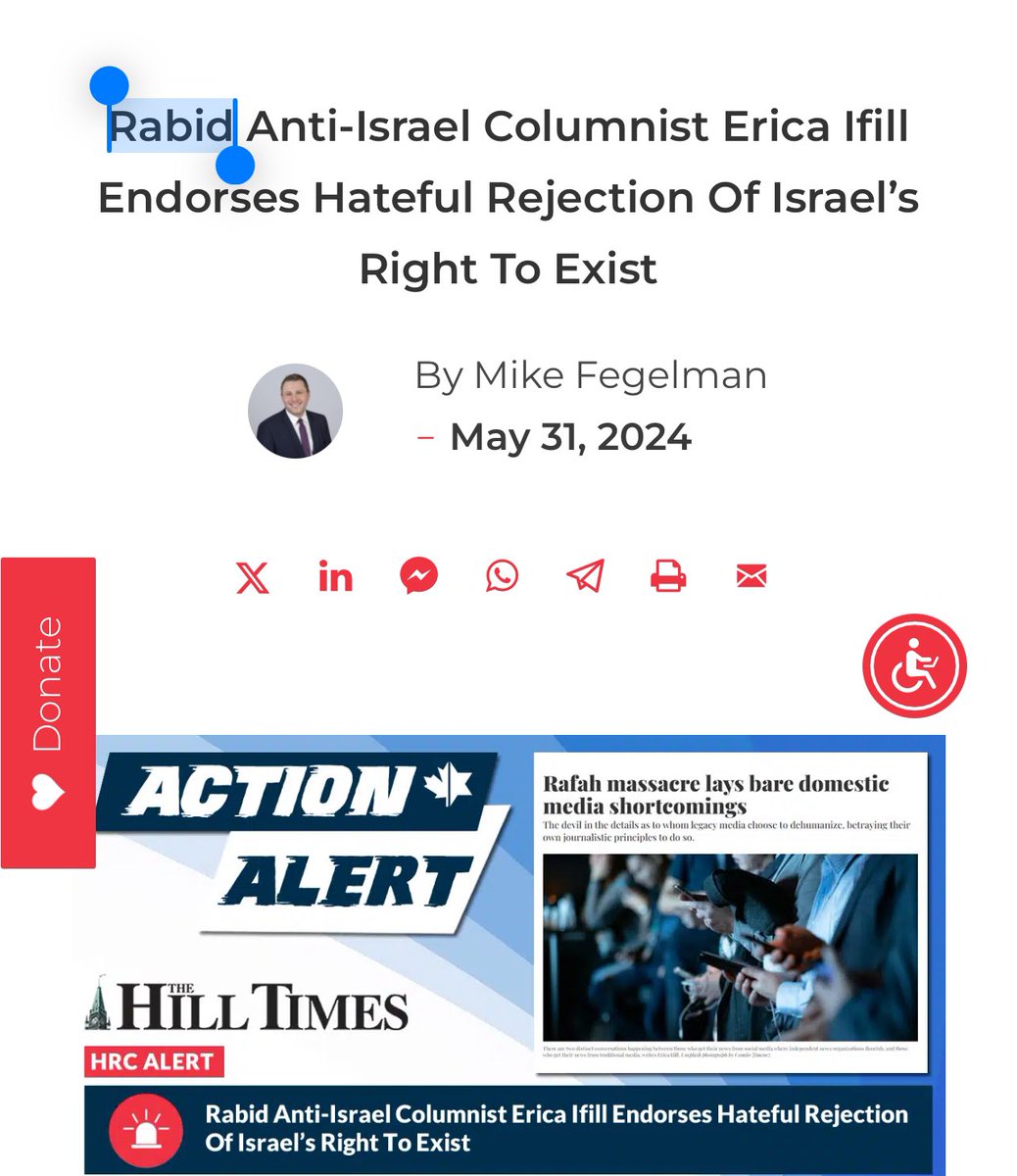 wickdchiq's tweet photo. .@HonestRepCanada used the word “rabid” to describe a Black ppl which is viciously anti-black. Honest Reporting is using coded language to dog whistle antiblackness. You can’t use antiblackness to accuse one of antisemitism. Why not just call me the n-word and keep it moving https://t.co/3jTg7UmBlP