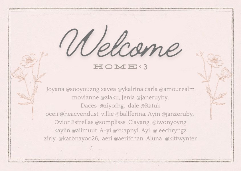 Hi anak anakku, sila check nama kalian dan jangan lupa put “cé” di dn ya?