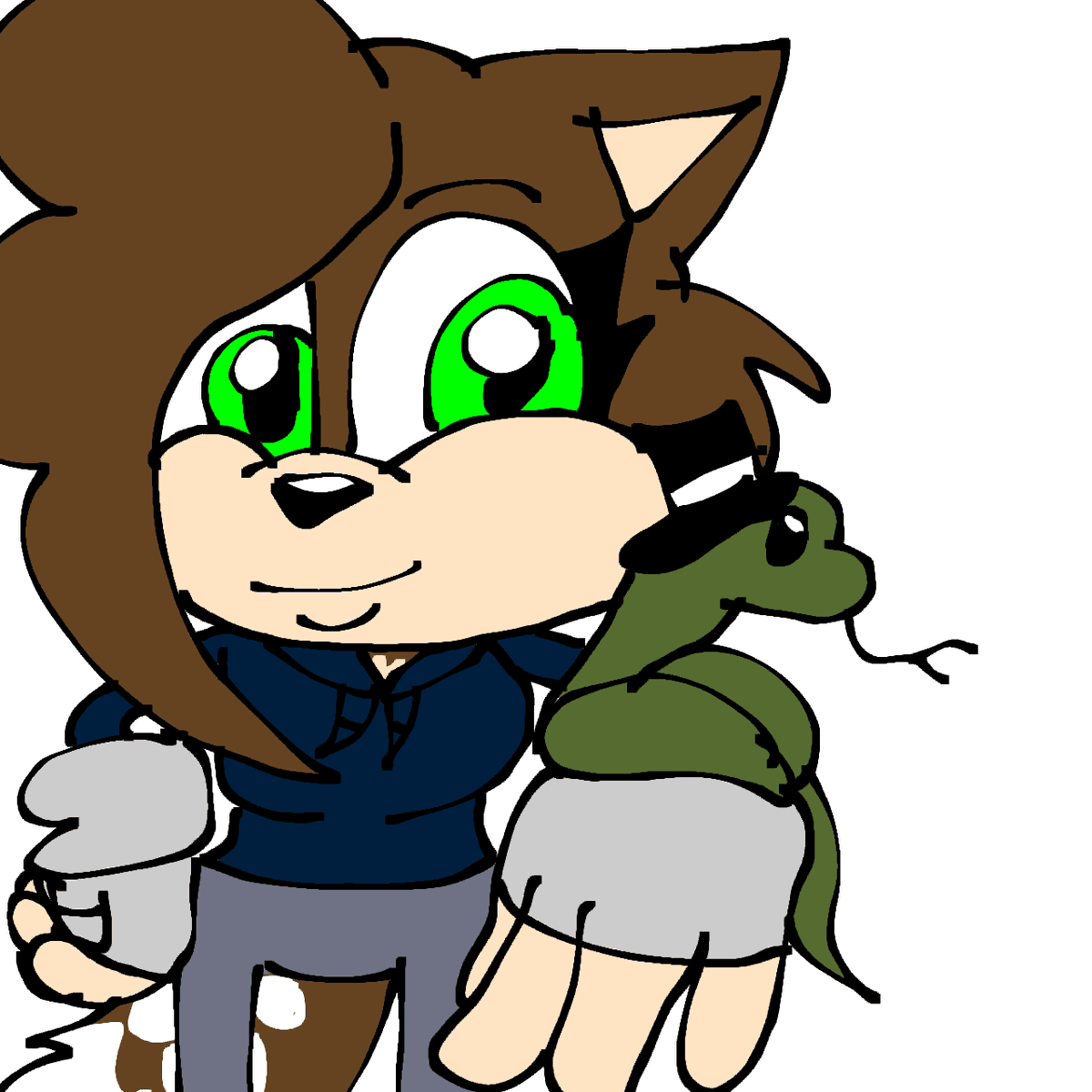 DonResponds2018's tweet photo. Let me introduce you to Félix, my adorable pet! He's so cute he even sticks out his tongue at you. I hope you enjoy this cute moment! #Félix #Pet #ComicSonic https://t.co/krgS0BAzfI