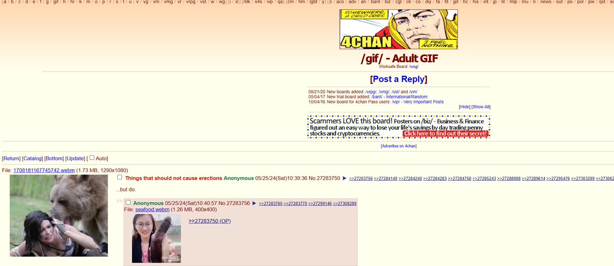 PaidtoPost123's tweet photo. @darwintojesus Not enough https://t.co/c55KJVbGS6

degenerate gore porn and dead minorities for me to call this based, as a 4chan consumer-cockcoomer but pretty close!

that goat is based! https://t.co/PVQgNrEVcL
