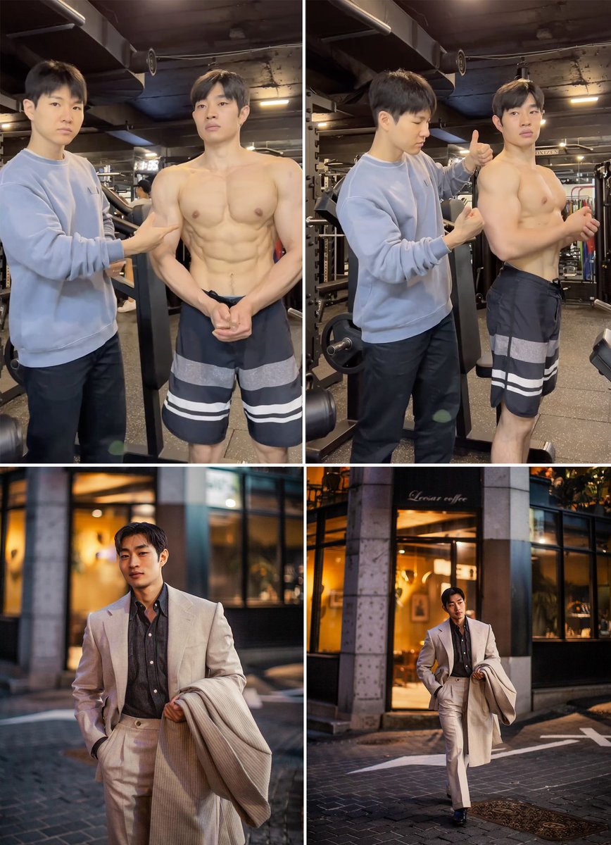 dieworkwear's tweet image. Men worry that wearing a larger suit will make them look "old" or sloppy, but this is only because they have limited experience with tailoring. Here are some photos of athletic figures wearing cuts that are flattering, youthful, and stylish.