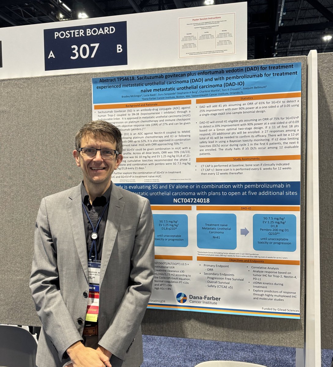 Bradley McGregor (@bradmcg04) on Twitter photo DADIO is happening! Building upon success of EV and SG adding pembro - learn more at poster board 307A - TPS4618 <a href="/ASCO/">ASCO</a> <a href="/DrChoueiri/">Toni Choueiri, MD</a> <a href="/OncoBellmunt/">joaquim bellmunt</a> <a href="/DanaFarber_GU/">Dana-Farber Lank Center for Genitourinary Oncology</a> <a href="/sonpavde/">Guru P. Sonpavde, MD</a> DADIO is happening! Building upon success of EV and SG adding pembro - learn more at poster board 307A - TPS4618 <a href="/ASCO/">ASCO</a> <a href="/DrChoueiri/">Toni Choueiri, MD</a> <a href="/OncoBellmunt/">joaquim bellmunt</a> <a href="/DanaFarber_GU/">Dana-Farber Lank Center for Genitourinary Oncology</a> <a href="/sonpavde/">Guru P. Sonpavde, MD</a>