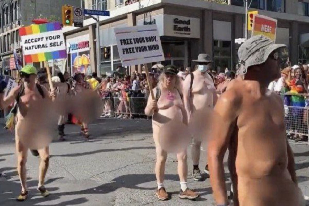 Serious question: Why is nudity a part of gay pride events?