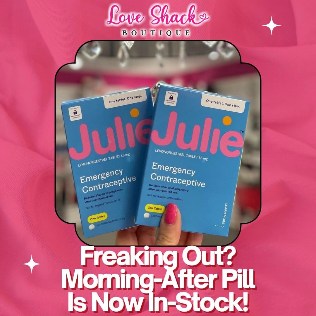 We have partnered up with Planned Parenthood to provide Julie, you are welcome to swing on by and pick it for FREE!
We are passionate advocates for sexual health, believing everyone deserves access to info &amp; products that enhance their quality of life.
TheLoveShackBoutique.com