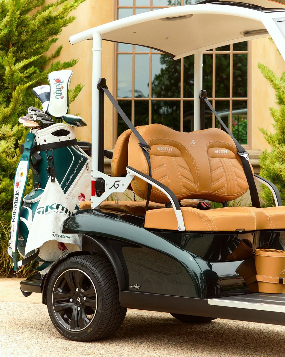 RonnieFieg's tweet photo. Created a custom Golf Car with TaylorMade and Garia as the Monday Program for our upcoming collection. Stay tuned for more. ⛳️ https://t.co/AihFL2HRlZ