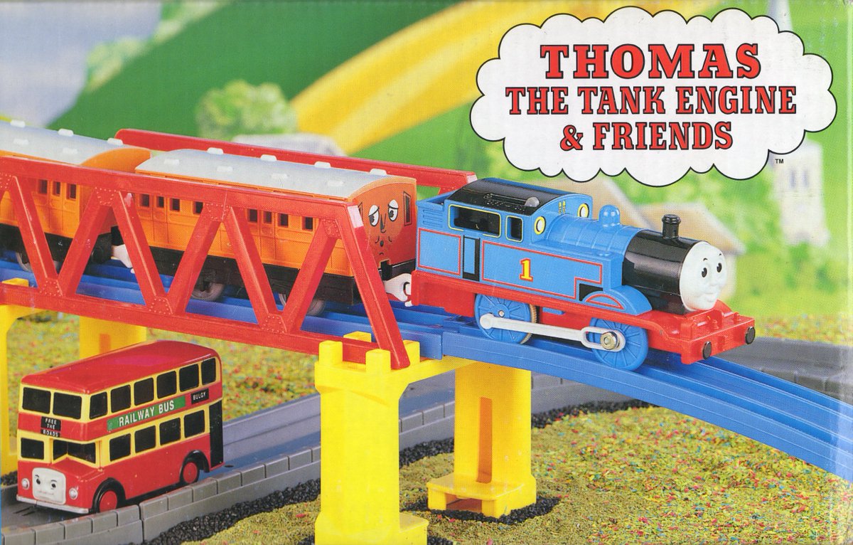 Here are some images from the Tomy Thomas Big Set from 1998! This