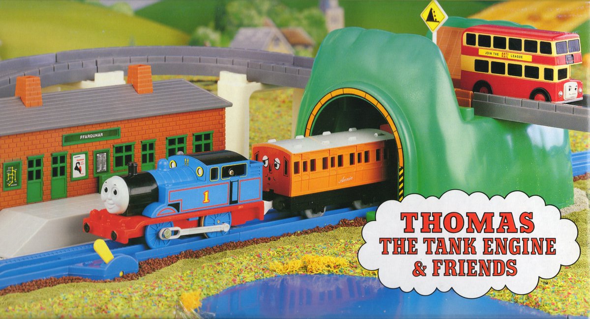 Here are some images from the Tomy Thomas Big Set from 1998! This