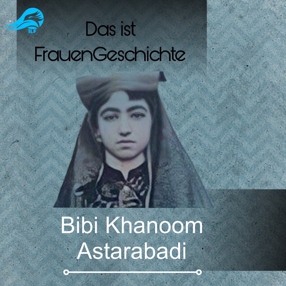 Bibi Khanum Astarabadi, eine herausragende Schriftstellerin und Satirikerin, zeichnete sich als Vorreiterin während der Ära der konstitutionellen Revolution um 1900  im #Iran aus. Als erste #Frau, die Artikel in ausgewählten Zeitschriften veröffentlichte, und als Gründerin der