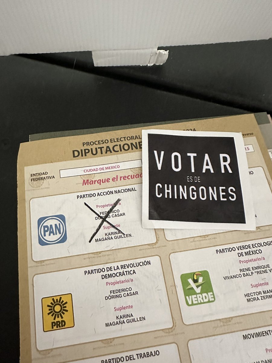 StratCons's tweet image. Listo !!!
#XochitlGálvezPresidenta