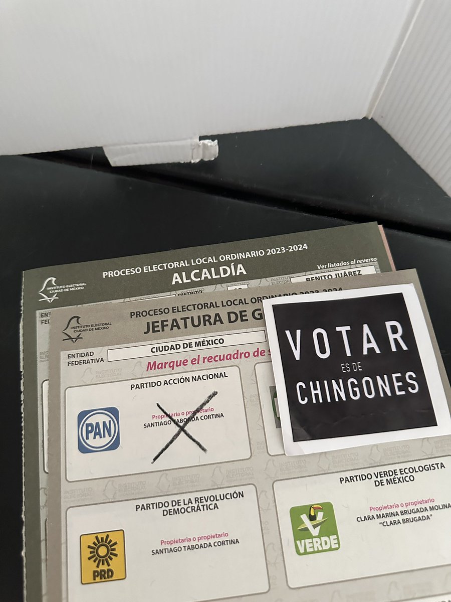 StratCons's tweet image. Listo !!!
#XochitlGálvezPresidenta