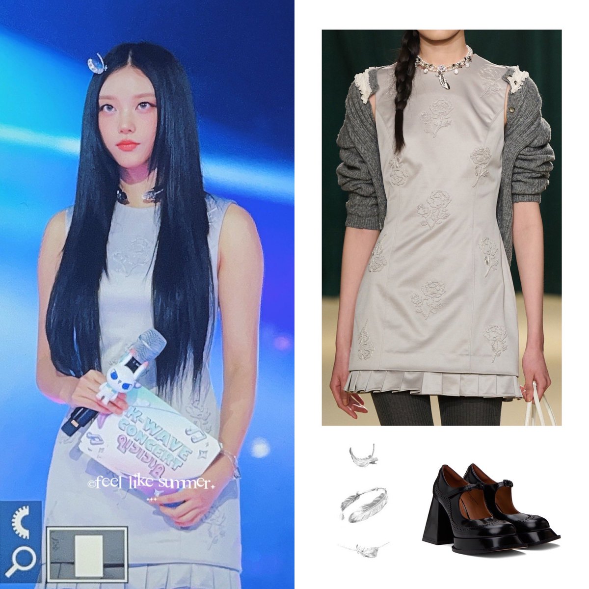 YVMIN x SHUSHU/TONG バラカチューシャ NEWJEANS着用 NJZ Outfits on X: 