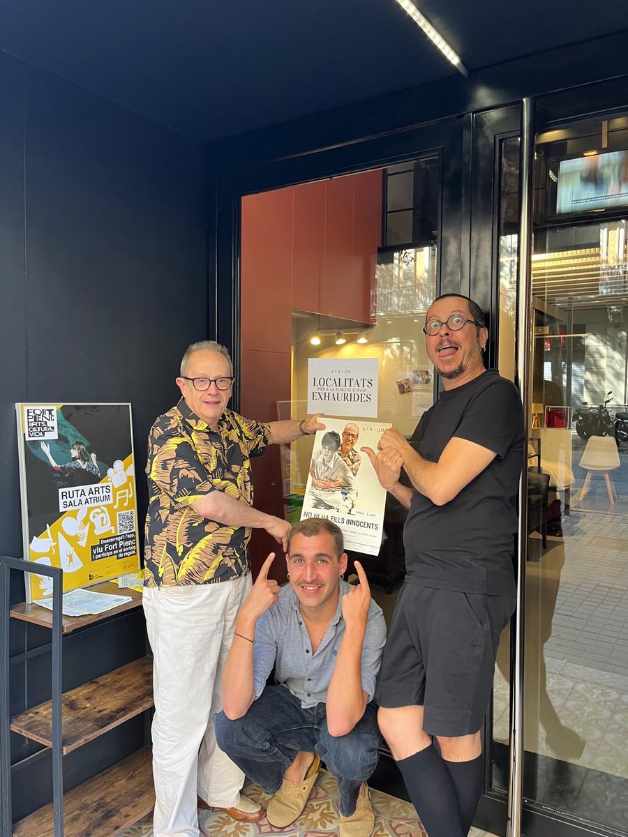 Acabem la temporada de #NoHiHaFillsInnocents amb ENTRADES EXHAURIDES. 

Moltes gràcies @salaatrium Ha estat una temporada fantàstica. 

Gràcies, ⁦@loriolgenis⁩ ⁦<a href="/paudenut/">Pau de Nut</a>⁩ i ⁦<a href="/JMparcerisa/">Mia Parcerisa</a>⁩ pel vostre amor al teatre i la vostra complicitat.