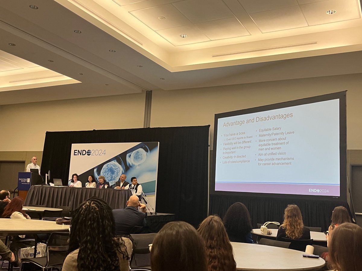 Asmaa E. (She/her) (@asmaakenawy) on Twitter photo Full room at #ENDO2024 attending career paths discussion Full room at #ENDO2024 attending career paths discussion
