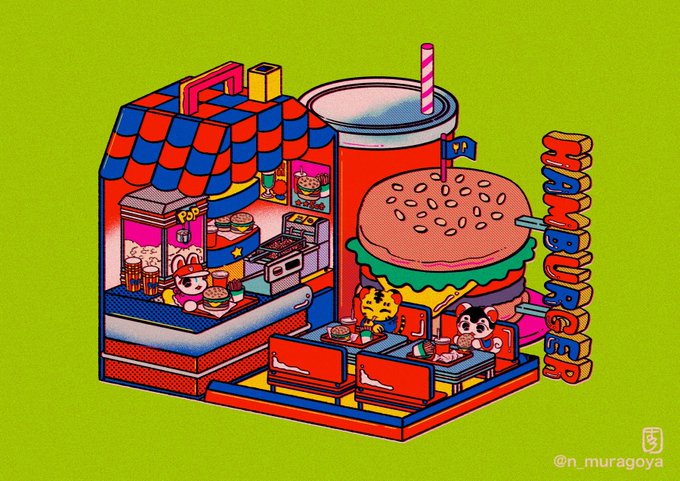 「drinking straw food」 illustration images(Latest)