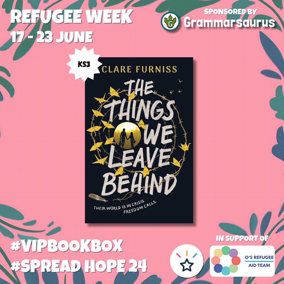 The Things We Leave Behind Written by @ClareFurniss ✅ Included in the newly added KS3 box The Things We Leave Behind: How I Live Now meets Exodus – a startling YA dystopia that imagines London as the epicentre of the refugee crisis, from critically acclaimed author Clare