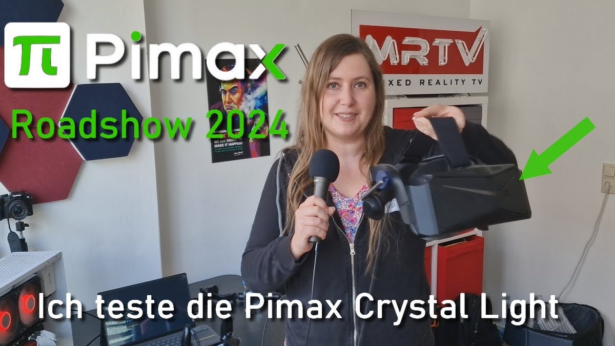Hallöchen ☺️ 💚
Bei der #PimaxRoadShow2024 in Dortmund habe ich die Pimax Crystal Light ausprobiert 🤩 Es war toll! Hier ist mein Video:
youtu.be/EBAjebv5Lew?si…
<a href="/pimaxofficial/">Pimax</a> #PimaxCrystalLight #vr #pimax
