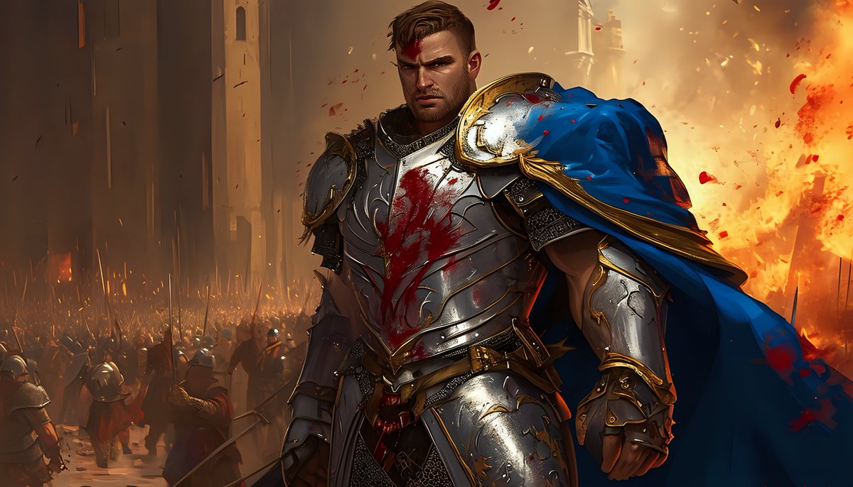 S_S_SAPP's tweet photo. Korin. He is the commander of the Granedalion army. 
He is introduced in the second chapter when he catches wind of the events that unfolded in Throtica and prepares to defend his city from a possible invasion.
#Unholywars #Thefallofhumanity #AuthorUpROAR #bookstweet https://t.co/yGdN5cDtyO
