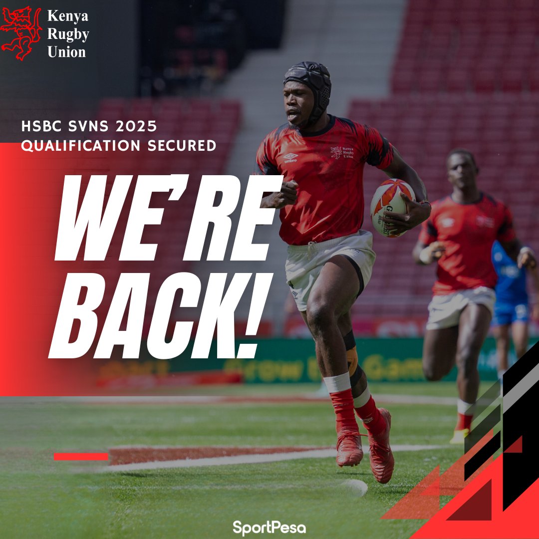 We are back! 
#Shujaa #SportpesaNaShujaa #HSBCSVNS #HSBCSVNSMAD