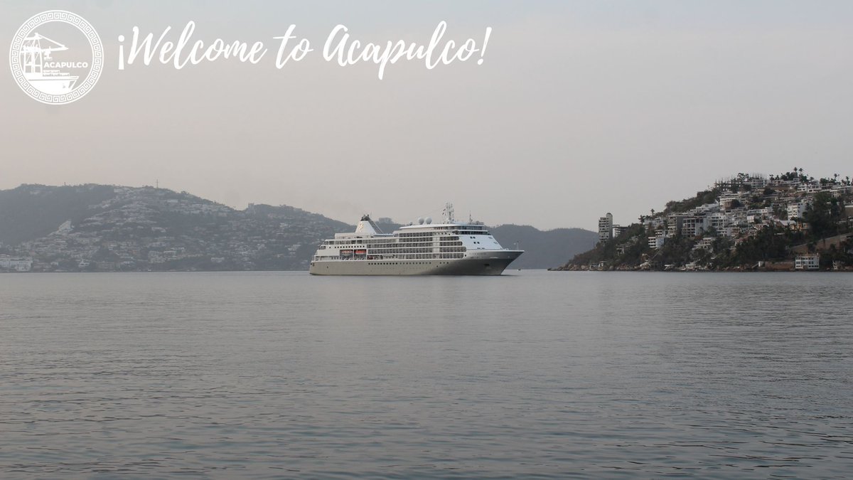PuertoAca's tweet image. #PuertoDeAcapulco
La ASIPONA recibe al crucero SILVER SHADOW de la linea @Silversea procedente de CABO SAN LUCAS, damos un cálido recibimiento a sus 351 pasajeros y 292 tripulantes, este tiene como destino el Puerto de PUNTARENAS 
Clic aquí: goo.su/KOgrN4

#SILVERSHADOW