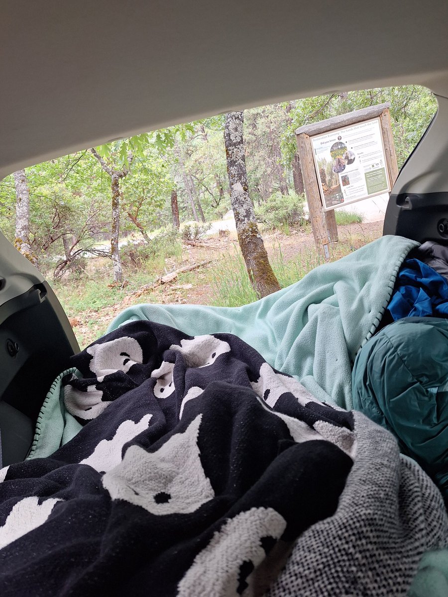 Scoffee9902's tweet photo. Great weekend to be a dirtbag:)who needs threapy when I can just brush my teeth at a random trailhead https://t.co/u8dd5K28QW